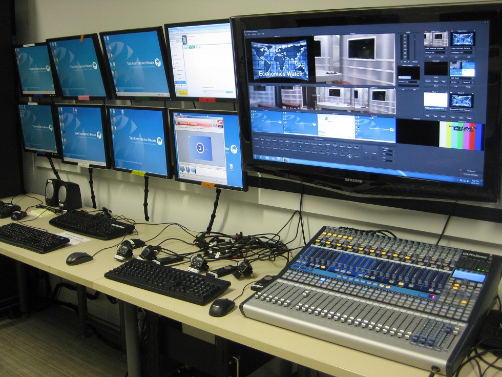The Conference Board Streaming Control Room